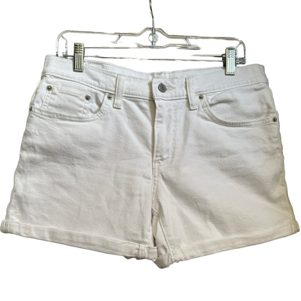 Levi’s Mid-length short, white, size 31
